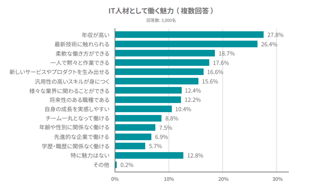 IT人材として働く魅力